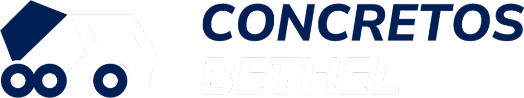 Logo concretos bethel BLANCO