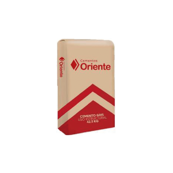 Cemento gris uso estructuras Oriente